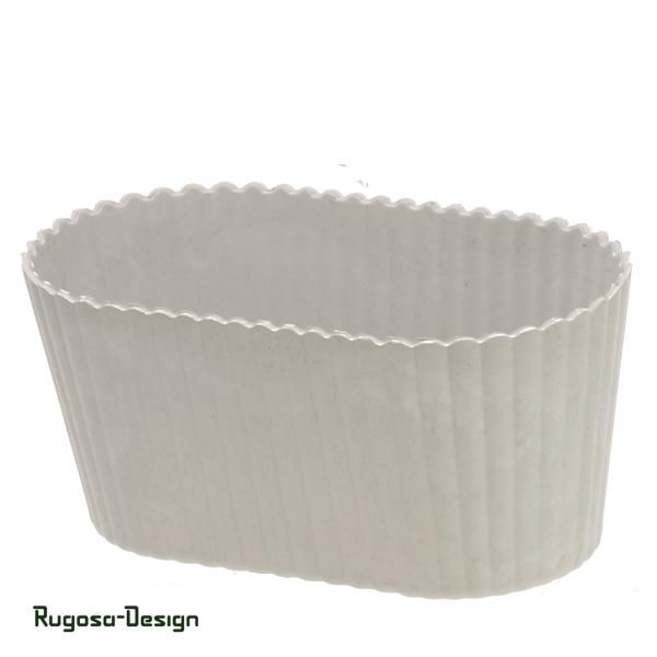 Melanin-Pflanzjardiniere, sand, 24cm